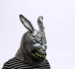 Maschera di coniglio con cartone animato animale Donnie Darko Frank il costume da coniglietto Cosplay Halloween Party Maks Supplies T2001166691495