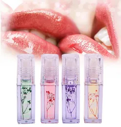 12pcsset Hengfang Brand Flower Nutricus Lip Olio per lebbro Idratizzante per labbra Care labbro di bellezza Lunga Lubbs Beauty Makeup3115333