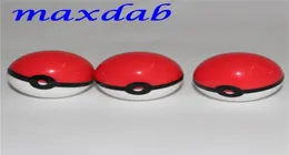 Pokeball Silicon Container Silikonglas Dab Wachsbehälter für Silikongläser Konzentratfall 7208609