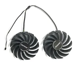 GPU Backplate Radiator RTX3090 4090 Heat Sink Panel,Video Memory VRAM 3080/3070 PWM Dual Cooling Fan Kit DIY VGA Gaming Cooler