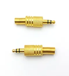 100pcs stereo da 35 mm 18Quot Adattatore maschio Audio Jack Connectors4837152