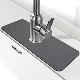Carpets Sink Splash Guard Kitchen Faucet Absorbent Mat Reusable Microfiber Water Drying Pads Behind