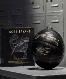Spalding 24K Black Mamba Merch Basketball Ball Commemorative Edition PU Wear Resistant ne Size 74115152
