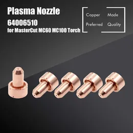 5-Pack 60A Plasma Torch Nozzles - Fits Radnor MasterCut MC60/MC100 & Miller XT30/XT40