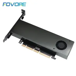 Karty PCIE M.2 Adapter BM Klucz PCIE do M.2 Adapter NVME SSD M2 PCI PCI Express Karta konwertera dla 2280 2260 2242 2230 Z FAN