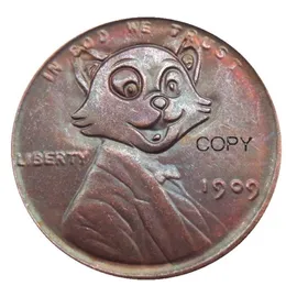 US05 Hobo Nickel 1909 페니 페니 페니 페니 페니 스켈레톤 좀비 코인 펜던트 액세서리 코인 2355