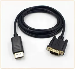 18m Displayport - VGA Dönüştürücü Kablolar Adaptörü DP Erkek 1080p MacBook HDTV A102383619