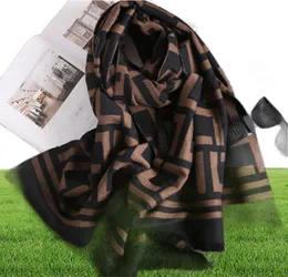 Mjuk halsduk F Letter Winter Designer Scarfs Män Kvinnor Luxury Mens Cashmere Wool Silk Designers Scarvs Designers Head Scarf Womens D5725511