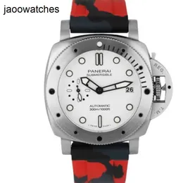 Panerais zegarek męskie zegarki 2024 Papiery Panerais nurkowanie Bianco Steel White 42 mm PAM02223 Watch Case