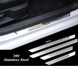 Ultrathin ze stali ze stali nierdzewnej Parnowanie do drzwi talerzy do VW Golf 7 Mk7 Golf 6 Mk6