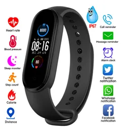 NEU M5 Smart Watch Men Women Bluetooth Watch Fitness Sport Tracker Call SmartWatch Play Music Bracelet1596740
