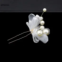 Frauen U-förmige Pin simulierte Perle Haarnadel Metall Barrette Clip Bridal Tiara Hair Accessoires Hochzeit Frisur Design-Werkzeuge