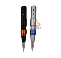 Elektrische drahtlose Tattoo -Maschine Stift schnurloses permanentes Make -up -Augenbrauenmaschine mit 4 Stufengeschwindigkeit für PMU -Brauen Lippen Eyeliner7346980