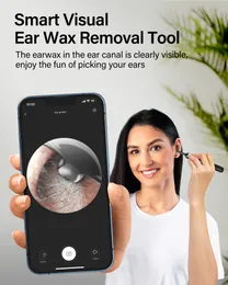 Ear Cleaner Bebird X0 Wax Remover Tool Smart Visual Sticks Otoskop 1080p HD EarPick Endoscope Earring Personlig hälsovård