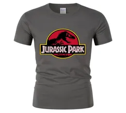 Mens Sıradan Tops Tshirt Jurassic Park Avrupa Aman Tarz Pamuk Tişörtlü Adam T-Shirt Dinozor Dünya Grafik Gençlik Boy Teeshirt Erkek Tees5368397