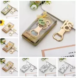 2022 Kreative Number Flaschenöffner Duschparty Favor Gift Box Verpackung Hochzeit Geschenk Bier Weinflasche Opener Kitchen Accessoires Bar Zz