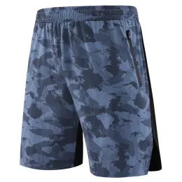 Shorts kamouflage springande sport shorts män gym snabb torr tröjor maraton träning kroppsbyggande fitness jogging militär kort byxa