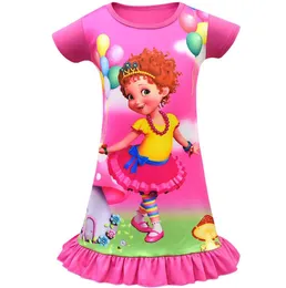 Kızlar Süslü Nancy Dress 2019 Çocuk Yaz Elbiseleri Kızlar Kız Gird Dress Girl Girl Cartoon Elbise 100140cm8233522