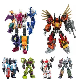 BMB WJ Jinbao Haizhixing G1 Trasformazione Action Figure PREDACCIA PREDABILE BRUTICUS ABOMANUS DEVASTATOR DIFENSOR COMBINER MODELLO 2012035095873