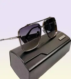 A DTS121 Designer solglasögon för kvinnor AAAAA Shield Pure Titanium Sol Male Large UV Top High Quality Original varumärke SP3535254