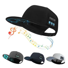 Bluetooth Wireless Trucker Hat Music Hat Wireless Talare Earpon Justerbar utomhussport Baseball Cap LYP094
