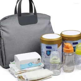 Shoulder Bags LKEEP Mummy Bag Nappy Bottle Large Capacity Hand Nursing Travel Fashion Hollow Out Zipper Oxford Messenger