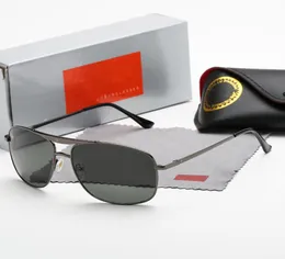 2021 Sunglasses okulary słoneczne okulary męskie męskie obudowy Brown Blk Metal Ramka ciemna 60 mm soczewki For4076628