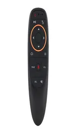 G10G10S Voice Remote Control Air Mouse with USB 24GHz Wireless 6 Axis Gyroscope Microphone Android TV Box6511553用リモコン