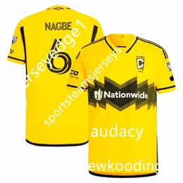 Columumuss Crew 2023 2024 Soccer Jersey KIDS MAN 23/24 Shirt calcistico Home Home Yellow Away Velocity Cucho Rossi Matan Morris Yeboah Nagbe Uniforme maschile