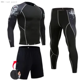 Zestawy MMA Compression -Tracksuit męski sport