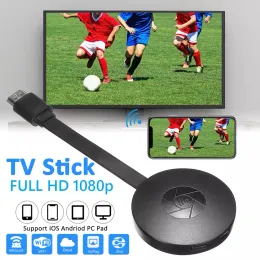 Box Wi -Fi TV Stick HDTV 디스플레이 지원 HDMICAMPATIBE G2 DONGLE 수신기 비디오 회의 Xiaomi iOS Android for Mirascreen