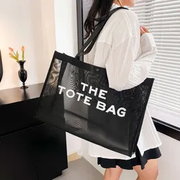 Handtasche Designer 80% Rabatt auf heiße Marke Frauenbeutel Neue, vielseitige transparente Sommer übergroße Kapazität Portable Einkaufstasche Schulter