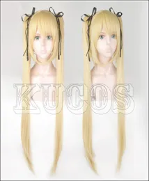 Dead or Alive Marie Rose Blond Styled Cosplay Wig0123458163336