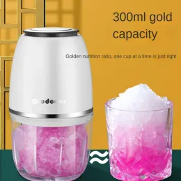 Shavers Crusher Household Shaved Electric Smoothie Machine Ice Machine Automatic Ice Press Machine Crushed Smoothie