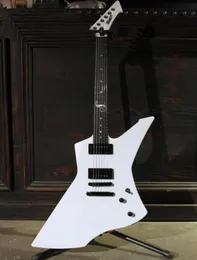 Custom Jame S Hetfield Gitarre Explorer Schlangen Byte White E -Gitarre Rosewood Fingerboard 9V Batterie Box Aktive Abholung von Allg8762840