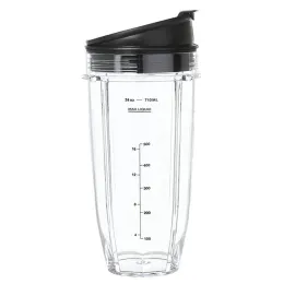 Blender Blender Cup Değiştirme Nutri Ninja Blender Cup, Blender yedek parçaları, blender parçaları (24 oz/710 ml)