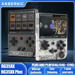 ANBERNIC RG35XXRG35XX PLUTRO JOGO DE MONTAGEM DE MOLHO DE MONTAGEM 3,5 IPS 640*480 SLIEGE PLATER PLATER PRIMES DE VÍDEO DE VÍDEO DE VÍDEO DO JOGO DE NATAL 5000 GOGOS 240410