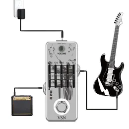 VSN LEF-317B 5-Band eq pedal for Bass Guitar with Graphic