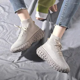 Casual Shoes Lace Up High Top Female Footwear Running Women's Promotion Spring Quality Ankomst 2024 Erbjudande försäljning