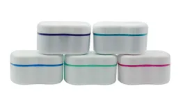 Protez Kutusu Tutucu Invisalign Banyosu Sepet Dişli Diş Yanlış Dişleri Saklama Kutuları Temizleme Diş Kılıf Kılıf Kabah 6 Renkler D9081462
