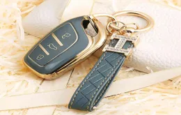 소프트 TPU 자동차 원격 키 케이스 커버 쉘 백 보호 MG ZS EV MG6 EZS HS EHS 2019 2020 ROEWE RX5 I6 I5 RX3 RX8 KEYCHAIN2323326