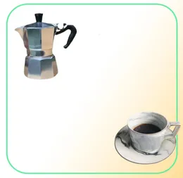 3CUP6CUP9CUP12CUP Cafeteira de cafeteira alumínio Mocha Espresso Pote de café Moka Pote Coffee Maker4169696