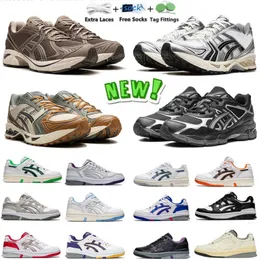 Designer Männer Frauen leiten Freizeitschuhe Gel NYC Graphit Oyster Gray Kayanos 14 Creme Solar Power Haferflocken rein Silbermänner Mesh Fashion Trainer Sportsneaker