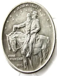 US 1925 Stone Halb -Dollar Silber Plated Craft Copy Coin Factory Schöne Haushaltszubehör3238311