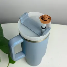 16 Coperchi Decorativi Per Cannucce In Silicone Alimentare - Antipolvere E Anti-perdite Per Tazze, Ideali Per Feste E Compleanni Bambini - Multicolore