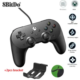 ゲームパッド8bitdo Pro 2 Xboxシリーズ用の有線USBゲームパッドコントローラーX/XboxシリーズS/Xbox One for Windows10/11