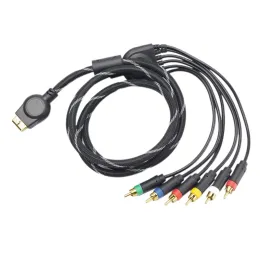 Cables Component AV Cable High Resolution HDTV Component RCA Audio Video Cable for PS3 for PS2 Gaming Console