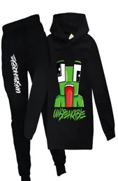 Teen Kids Noventy Hoodies Setler Uzun Kollu Sweatshirt ve Pantolon Jogger Setleri Trailsits Siyah Kırmızı Rose Toddler Erkek Kızlar 97323331