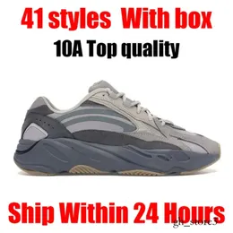 2024 New Luxury Designer Running Shoes Flow Runner Sneaker 500 Basketball Shoe 700 V2 V3 Tennis Run Foam Runner Black Men Women Casual Sport Trainers with Box 484