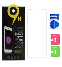 iPhone 12 11 Pro Max XS Max XR 8 7 Plus Samsung Tempered Glass Screen Protector 25d 9H 종이 패키지 1814559